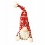 Allbag Karácsonyi Törpe Manó Dísz 24 cm Ülő Szürke (SKRZAT014)