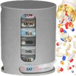 RETOO Kazetta Tartály Rendszerező Doboz Gyógyszeres Doboz Tabletta 7 Napos Nappali Éjszakai (organizer na leki)