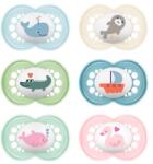 MAM Játszócumi Original, megújult! Egész karton szilikon lapított (méret: 3) 16+ hó (6 db/kr)