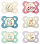 MAM Játszócumi Original night, Világítós, megújult! Egész karton szilikon lapított (méret: 1) 2 - 6 hó (6 db/kr) - diaper