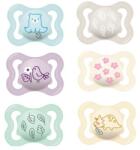 MAM Játszócumi Supreme, dupla, megújult! szilikon lapított (méret: 1) 0+ hó (2 db/cs) - diaper