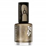 Rimmel 60 Seconds Flip Flop 818 Gold Addiction arany színű körömlakk 8ml (3614224585808)