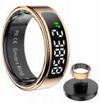  Intelligens okosgyűrű Smart Ring Led kijelző rózsaarany színben, 12-es méret 28 (5907339231493)