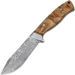 Parforce Ingrata vadásztőr, damaszk pengével, fa markolattal