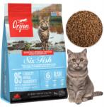 ORIJEN Six Fish száraz macskaeledel Acana MIX Tengeri Halászat 1, 8kg