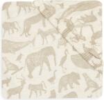 Jollein gumis lepedő 120 × 60 cm Animals Nougat (8717329376458)