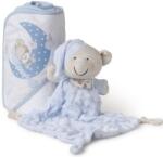 Interbaby Kapucnis takaró Interbaby 100 x 100 cm kék (8435440394211)