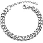 HARAHU Brățară TO-38984 - Argintie / 22, 5+5cm / 9mm KP38984