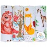 EGA Kids Tetra Mintás Pelenka Szett Színes 4 Db 70X80 CM (5936)