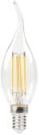 Kanlux XLED 5, 9W Gyertya Filament Retro LED izzó csavart (E14, 806 lumen, meleg fehér) C35F (39084)