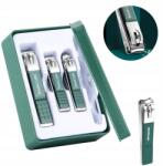  Vastag Körömvágó Készlet 4in1 Fogó Vágók Rozsdamentes acél (Obcinacz do paznokci odporny na zachlapanie)