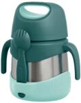 b.box Uzsonnás termosz, Size 0.34l, zöld, rozsdamentes acél, kanál-villa (9353965004370)