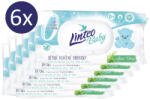Linteo Baby nedves törlőkendő, 6×80db (8594008876580)