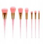 Ecarla Sminkes ecsetek szett 7 db-os rózsaszín PZ41 (5903678540074)