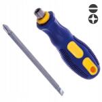  Kétoldalú Lapos És Keresztfelületű Csavarhúzó 2 az 1-ben PH2 és Sl 6mm (DFS0602)