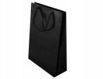 Allbag Fekete Ajándéktáska 17x7x25 cm Laminált Ajándéknak Erős