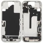 Apple iPhone 16 - Cadru Mijlociu + Butoane de Pornire, Volum și Cameră (White), White