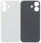Apple iPhone 17 - Sticlă Carcasă Spate cu Orificiu Mărit pentru Cameră (White), White