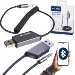 BLOW Bluetooth Transmitter 5.3 Autós Adapter Audio Vevő Aux Usb (74-174#)