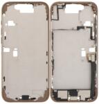 Apple iPhone 16 Pro Max - Cadru Mijlociu + Butoane de Pornire, Volum și Cameră (Desert Titanium), Desert Titanium