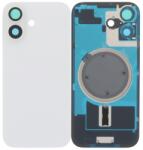 Apple iPhone 17 - Sticlă pentru carcasa din spate cu piese mici (White), Silver