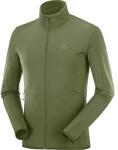 Salomon közéöltöző felső férfi 5O PO OUTRACK FULL ZIP MIDLAYER M olive night