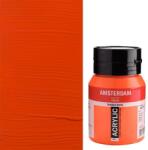 Royal Talens Amsterdam akrilfesték, 500 ml - 311, vermilion