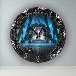 A+ Csillagkapu - kör alakú falióra