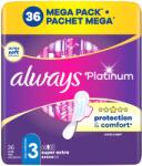 Always Platinum Extra (3-as méret) Szárnyas egészségügyi betét 36