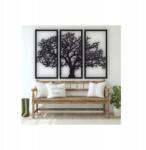 Wisan Modern fa kép 3 részes sötét tölgy 185x100cm nappali étkező (AWCUS003N)