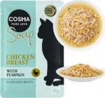 Cosma Soup Leves Csirkemell Sütőtökkel macska csemege nedves leves eledel 40g - allegro - 295 Ft