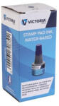 Victoria Bélyegzőfesték, 30 ml, VICTORIA OFFICE, kék (VOBFK)