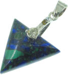  Azurit-malachit női medál