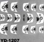 JafraNails Matricák Francia Manikűr Öntapadós Különböző (NAK)