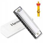 Kazoo Polska Basic fém szájharmonika kazoo tok szett, orgona harmonika (hu2)