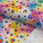  Szabadidő anyag All you need is love design D digital print