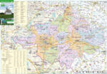 Stiefel Szabolcs-Szatmár-Bereg megye falitérkép - stiefelbolt - 74 990 Ft