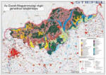 Stiefel Észak-Magyarország régió genetikus talajtérképe fémléces
