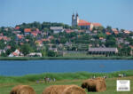 Stiefel Tihany tányéralátét könyöklő + hátoldalon Balaton térkép