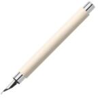 Faber-Castell Stilou Ambition Precious alb cinematic M FABER-CASTELL (FC147170)
