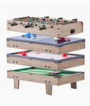 Vevor 82 cm Légfoci Asztal 4 az 1-ben Kombinált Játékasztal Csocsó Pingpong Biliárd (SDJFKQQGQZ3)