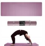 4F Csúszásmentes edzőszőnyeg 4 mm vastag, lila színű, 183 x 61 cm (U034)