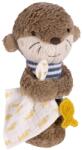 Fehn Stabgreifling Otter Theo 047073 Jucarie pentru Bebelusi cu Rassel si Quietsche (00047073)