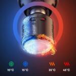 Suporto Cap de Masaj Premium, Terapie termica cu Incalzire și Racire activa, Compatibil cu Pistoalele de Masaj Suporto, 4 Niveluri de temperatura, Baterie 900 mAh, Negru Aparat de masaj