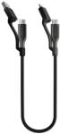 Nomad Universal Kevlar кабел USB-C, 0, 3 м, carbide (NM014926848)