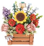 Robotime Kreatív virágláda - 658db-os 3D fa modell - TW02H ROWOOD