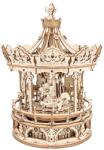 Robotime ROKR 3D kirakó - Romantikus körhinta -zene doboz 336 db-os AMK62
