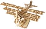 Robotime ROLIFE 3D modell Triplane 3 szárnyú lézervágott repülőgép 145db TG301
