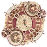 Robotime ROKR 3D fa modell - Zodiac fali óra lézervágott 168db-os LC601