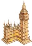 Robotime ROLIFE 3D Big Ben fa modell lézervágott 220 db-os TG507